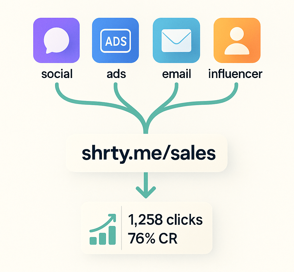 drive sales with custom link